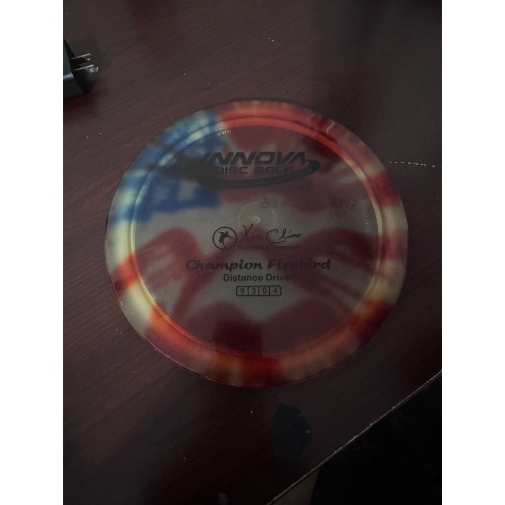 Innova Champion Firebird Ken Climo 12x World Champion Tie Dye Disc Golf Driver